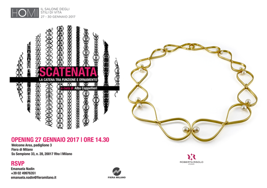 Roberta Risolo partecipa a Scatenata con Tears, la sua collana