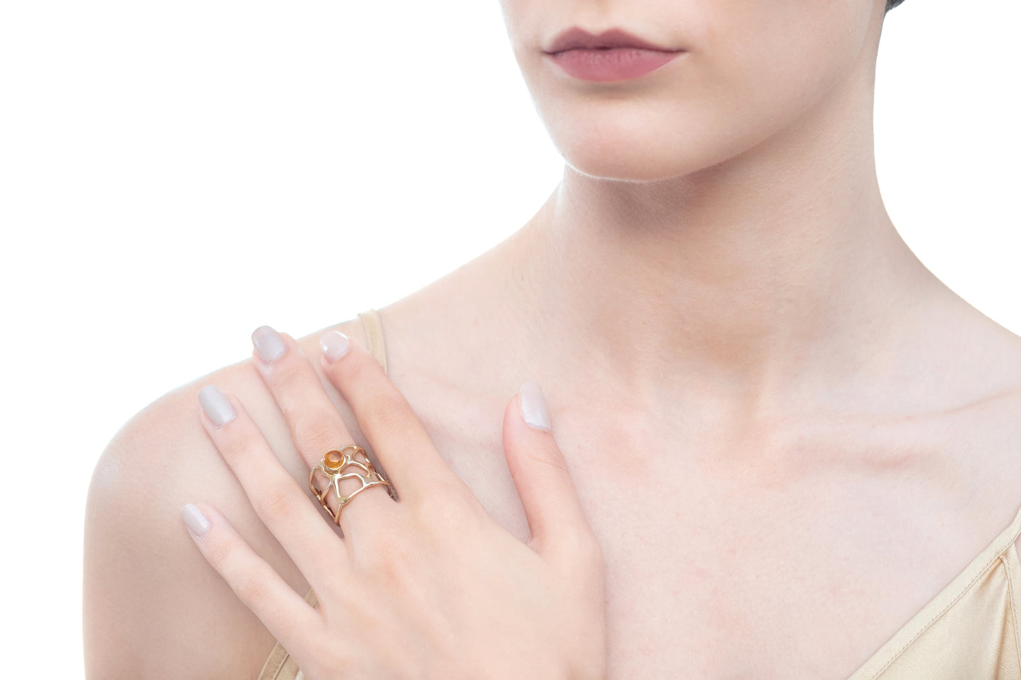 Anello One oro e pietra