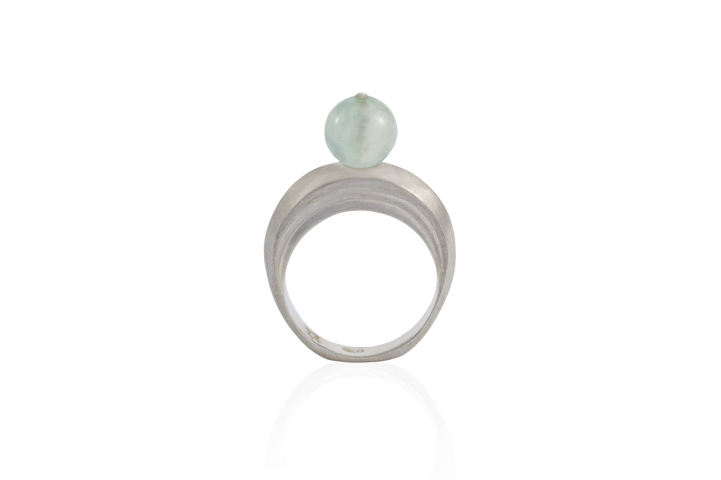 Anello Portone argento e fluorite