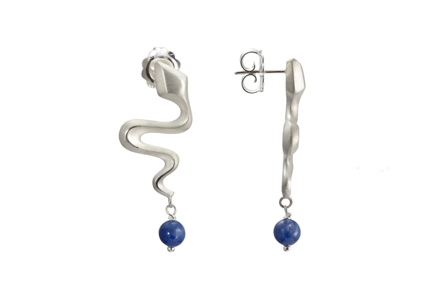 Orecchini Hydra argento con pietre o perle