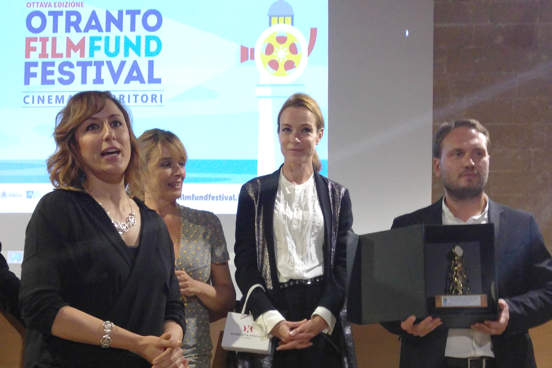 Premi Sculture realizzati da Roberta Risolo per Otranto Film Found Festival 2016