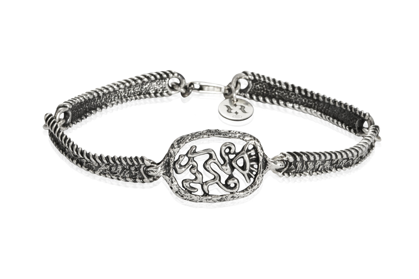 Bracciale Sciamano Danzante più Elementi in argento