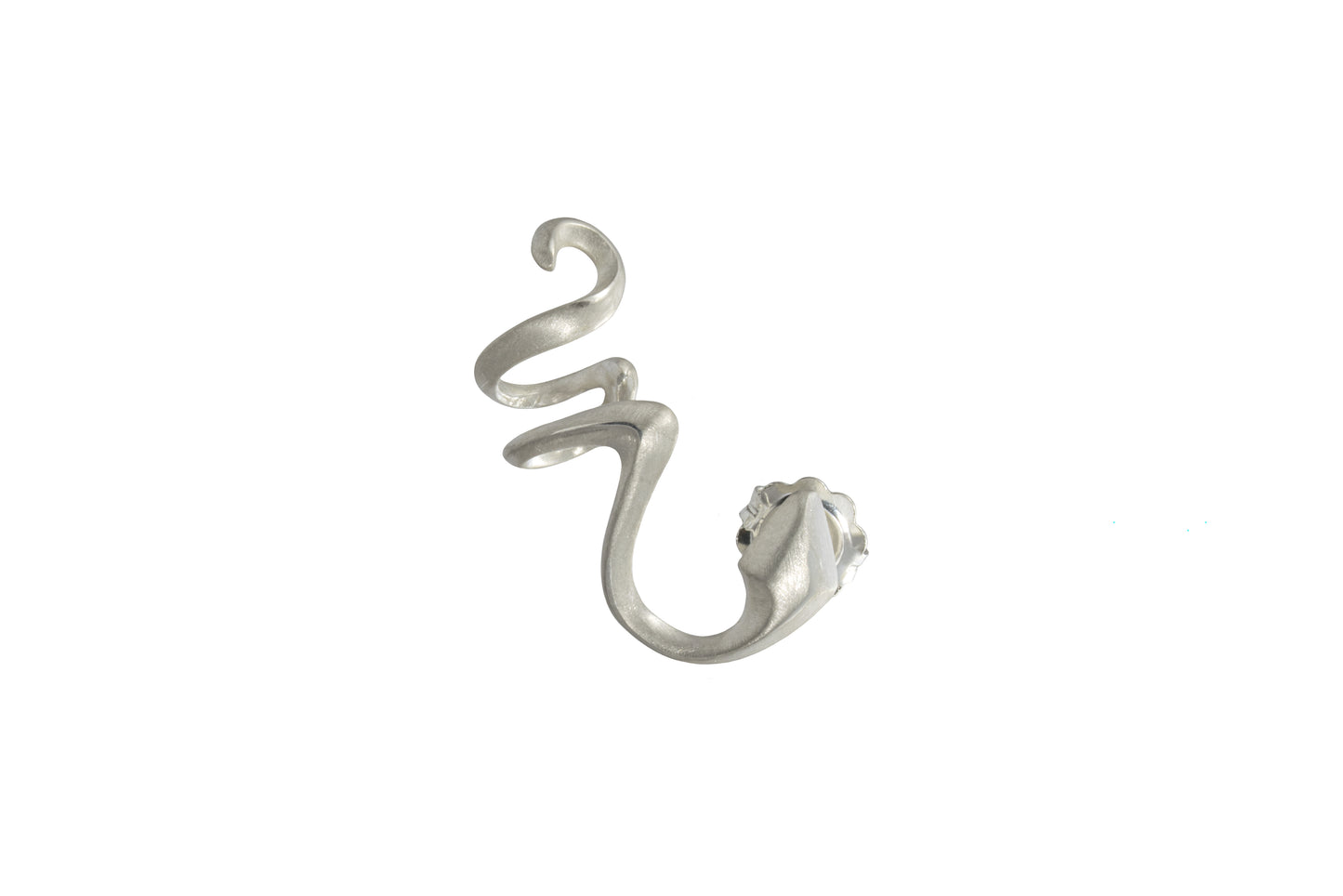 Orecchini Ear cuff Hydra argento
